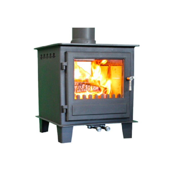 Clock Blitsfield DS double sided stove